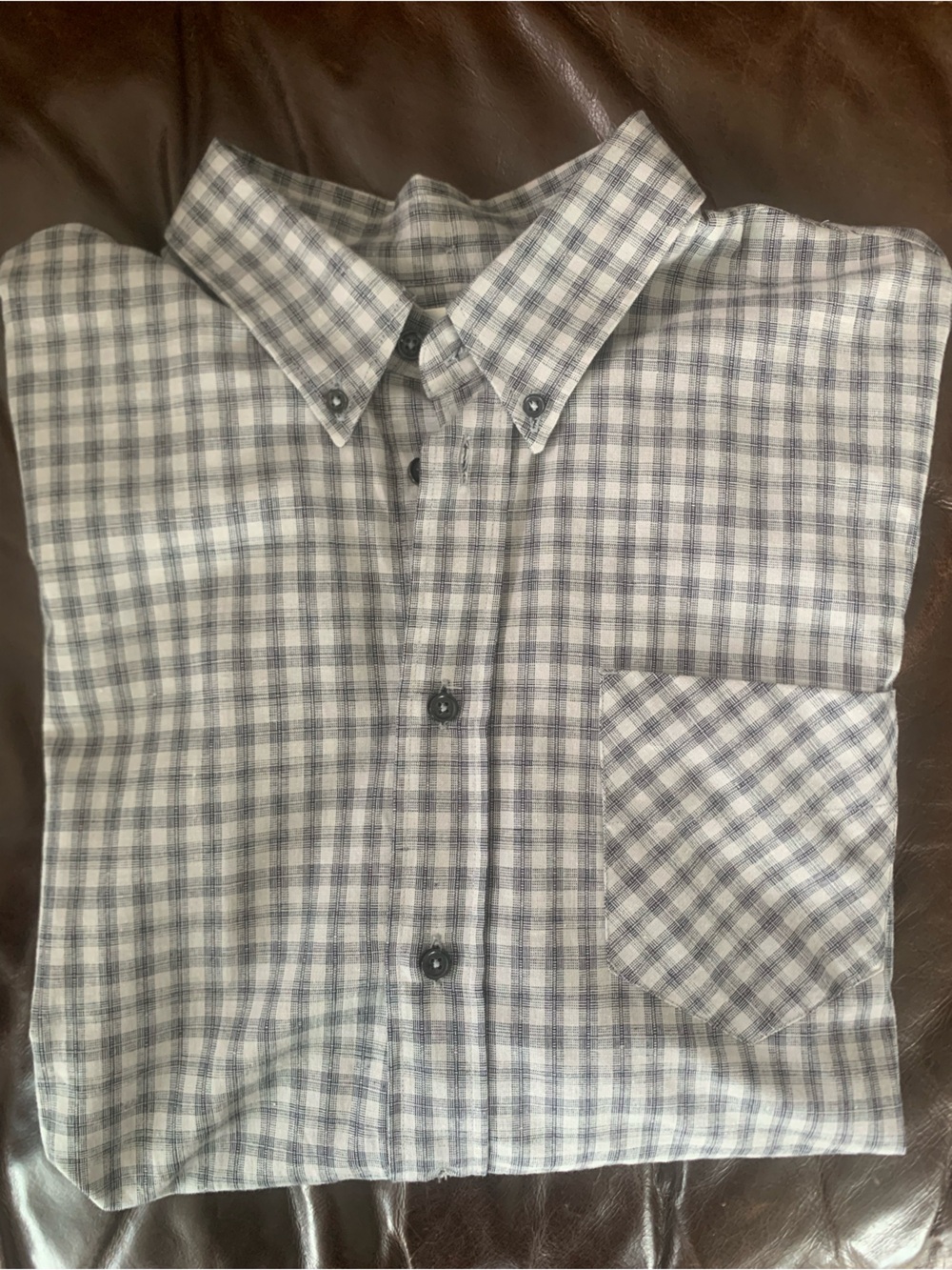 Billy Reid Classic Men's Grey Button-Up Shirt
